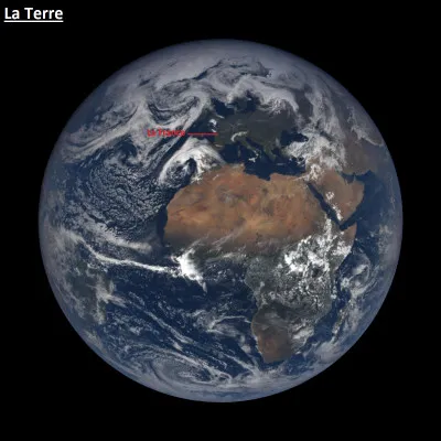 Si vous avez bien lu les sept questions, vous retrouverez une anagramme. Je vous donne un indice ? La première lettre des énoncés. 
Le mot à trouver terminera la phrase suivante. 
« Si pour nous la Terre est immense, le monde tel que nous le connaissons est vraiment minuscule en comparaison avec l'... ! ».