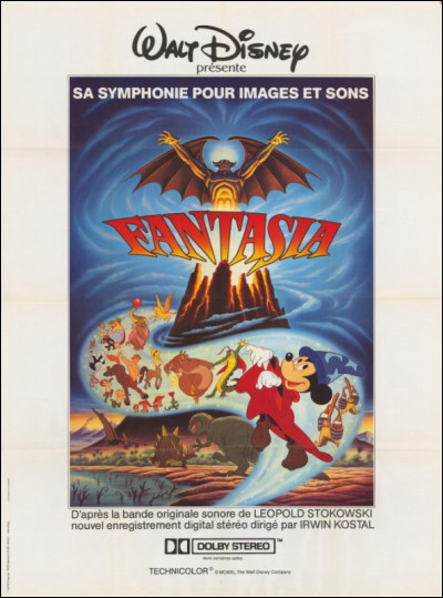 En quelle année est sorti "Fantasia" ?