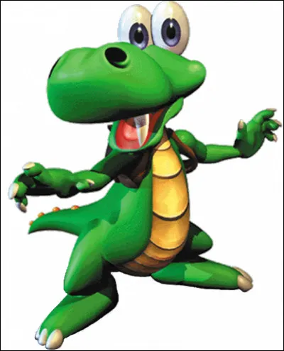 Comment s'appelle ce crocodile ayant connu son heure de gloire sur Playstation 1 ?