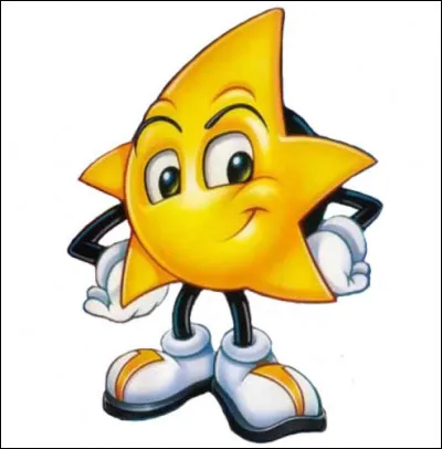 Comment s'appelle cette petite étoile qui a bien failli devenir la mascotte de Sega en son temps ?