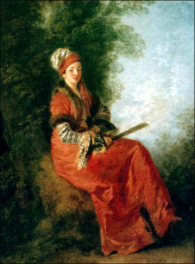 Quel peintre français du XVIIIe est l'auteur du tableau "La Rêveuse" ?