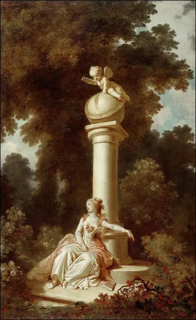 Toujours dans la peinture française du XVIIIe, qui a peint "La Rêverie" ?