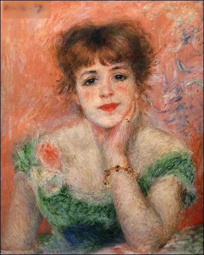 Qui a peint "La Rêverie (Portrait de l'actrice Jeanne Samary)" ?