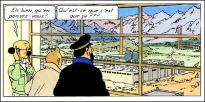 Arrivés à destination, ils sont accueillis par Tournesol qui leur fait visiter l'endroit : ... (Complétez !)