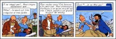 Mais à la page 62, comme d'habitude, tout finira bien ! Qu'est-ce qui va faire revenir à lui le capitaine ?