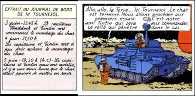 Tintin et Haddock non plus ne manquent pas d'activité. Que peut-on d'ailleurs dire à ce propos ?