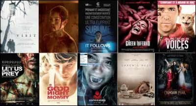 Quel film d'horreur préfères-tu ?