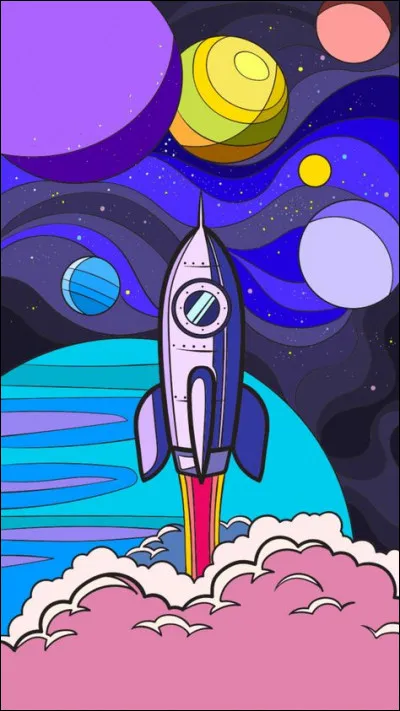 Dans le cas de la fusée à combustible solide, où le mélange de produits chimiques permettant son envoi est-il placé ?