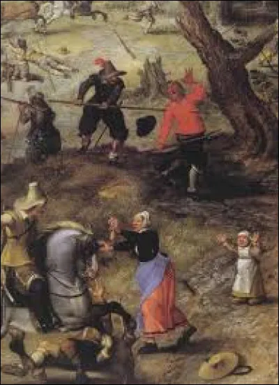 Les troupes de Louis XIII et de sa mère se rencontrent :