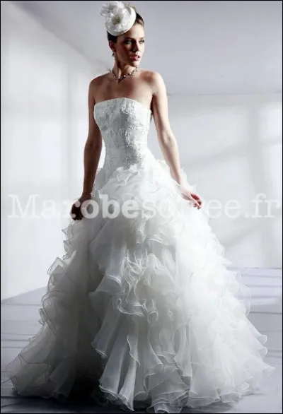 Mariée : dans quel tissu est fabriquée la robe de mariée ?