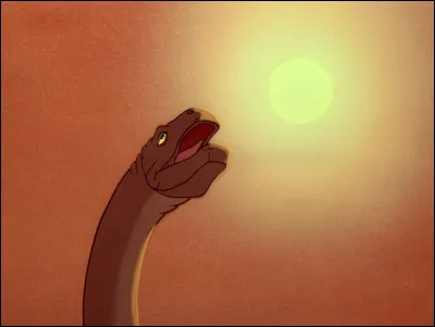 "Fantasia" nous montre ensuite l'extinction des dinosaures causée par :