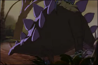 Voici le Stégosaure de "Fantasia". Trouve la plus ancienne représentation de ce dinosaure.