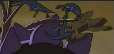 Dans le film, le Stégosaure fait tomber d'une branche des petits dinosaures herbivores du genre ornithopodes, il s'agit de :