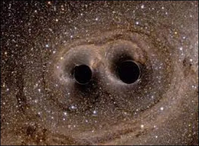 Quand a-t-on détecté pour la première fois des ondes gravitationnelles, émises lors de la fusion d'un couple de trous noirs ?