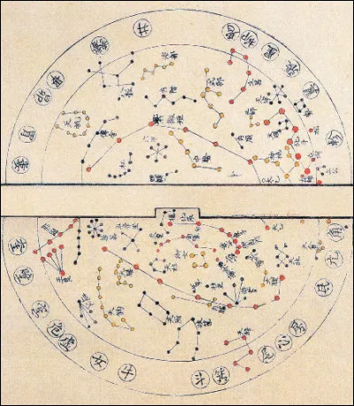 Nos amis les Chinois (si, si, il vaut mieux être amis !) ont figuré le ciel à l'image de leur société : des palais, habités de différentes classes de la cour et de la société chinoise. Ainsi, la constellation "Ce" représente...