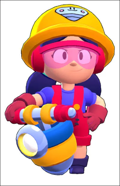 Nous ne savons pas beaucoup de choses sur elle, à part le fait qu'elle ait une gros marteau piqueur, un style stylé et qu'elle s'appelle...