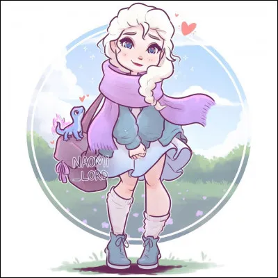 Quelle est cette princesse Disney kawaii ?