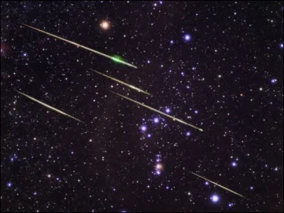 Lesquelles ne sont pas des étoiles filantes ?