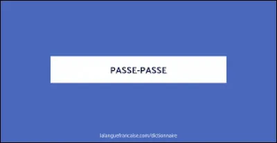 Lequel de ces messieurs est à même de faire un "tour de passe-passe" ?