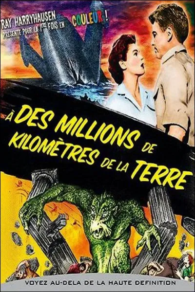 Dans "À des millions de kilomètres de la Terre", film de 1957, une expédition américaine de retour de Vénus rapporte un cocon qui devient un monstre, s'échappe et sème la terreur dans une capitale européenne :