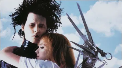 En quelle année est sorti le film fantastique "Edward aux mains d'argent" réalisé par Tim Burton ?