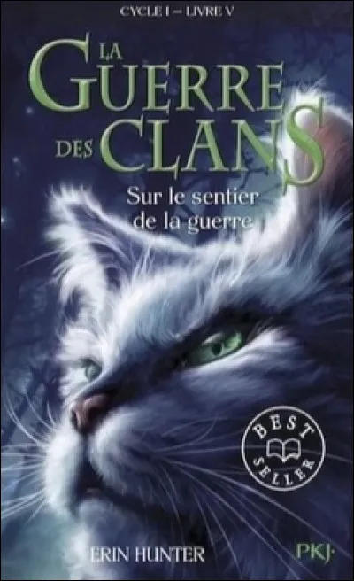 Qui est ce chat sur la couverture de "Sur le sentier de la guerre" ?