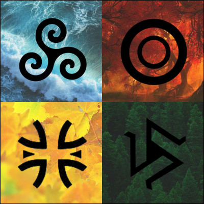 Quels sont ces 4 symboles ?