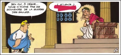 Il est dit que César, parfois sans commentaire, garde le silence et laisse un court instant "tourner le C(h)ronos*" : il évoque ensuite une planète [...laquelle ?], dans une expression presque identique aujourd'hui.