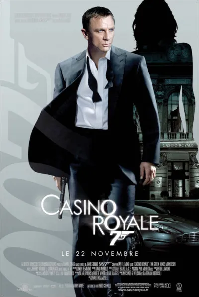 Quel est le nom du personnage qu'il interpr&egrave;te dans "Casino Royale" (2006) ?