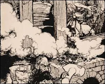 Loki, sachant qu'il le ferait, décida de remplacer la chevelure par une autre, fabriquée par les fils...