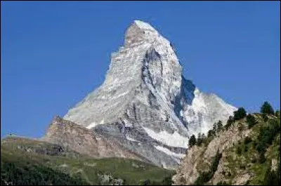 Dans quel massif montagneux se situe le Cervin (4 478 mètres) ?