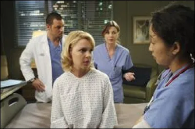 Izzie Stevens a un cancer...