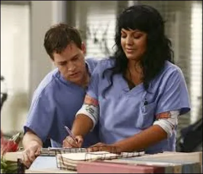 Avec qui George O'Malley a-t-il trompé Callie Torres ?