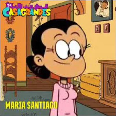 Quel métier fait Maria Santiago (la mère de Ronnie Anne) ?