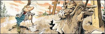 En 1983, Cauvin lance avec Marc Hardy une nouvelle série humoristique en lien direct avec la mort. Comment s'appelle-t-elle ?