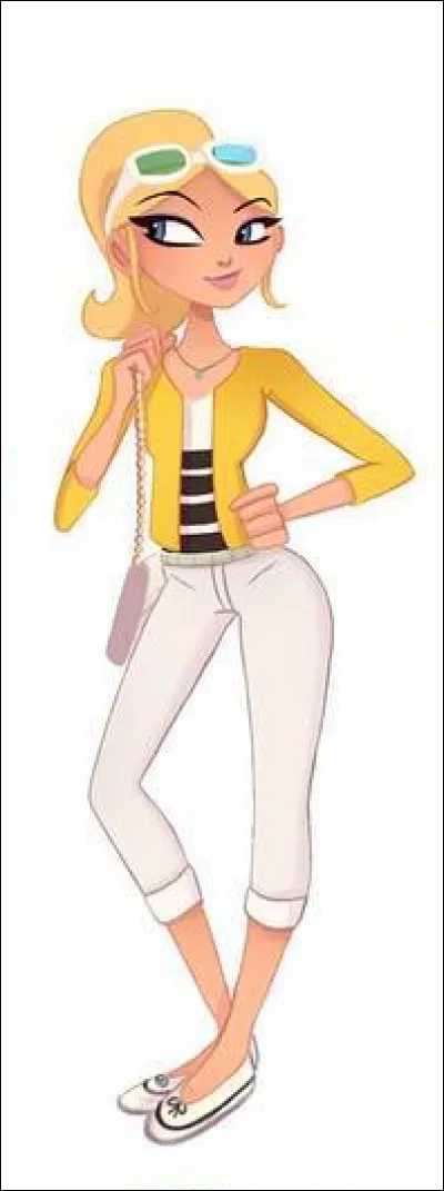 Il me semble que c'est la fille du maire, qui est-ce ?