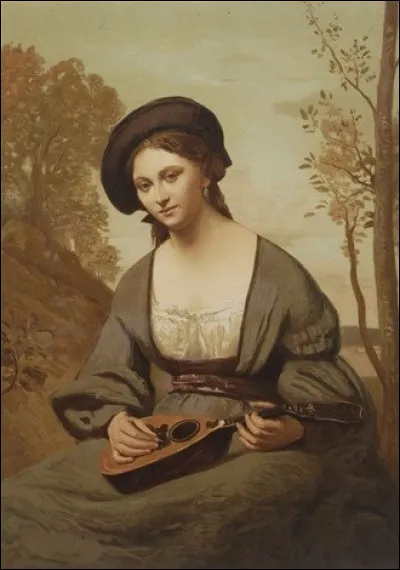 Qui a peint "Femme à la mandoline" ?