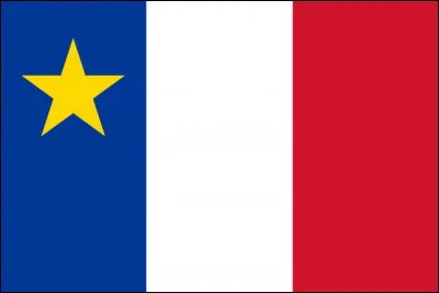 Mais on n'a jamais vu - au grand jamais ! - un drapeau français pourvu d'une étoile d'or tel que celui-ci. Ou bien ?
