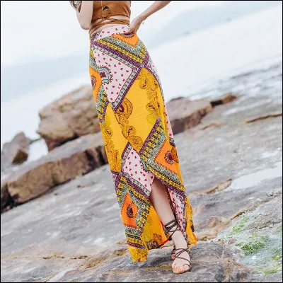 Quel est le nom de cette "jupe" traditionnelle, portée en Asie ?