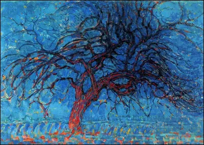 Qui a peint "L'Arbre rouge" ?