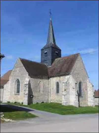 Vous avez sur cette image l'église Saint-Médard, à Tréfols. Village Marnais, il se situe en région ...