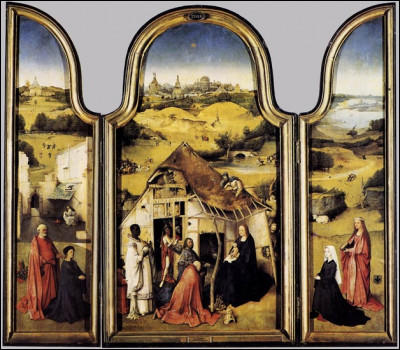Ce n'est pas une blague : il y a bien une étoile sur cette toile de Jérome Bosch, mais où donc ?