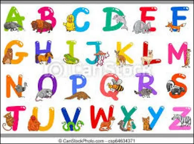 Enfin, ton prénom commence par :