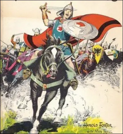 Quelle est cette série, se déroulant à la période du roi Arthur, où les chevaux sont représentés avec soin ?