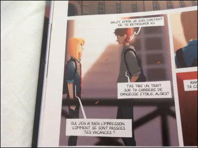 Comment s'appelle le meilleur ami d'Emma à partir du tome 2 ?