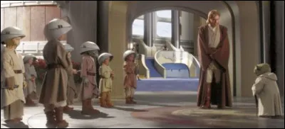 Ensuite, on te ramène au temple Jedi pour qu'un maître Jedi complète ta formation, qui aimerais-tu avoir comme maître.