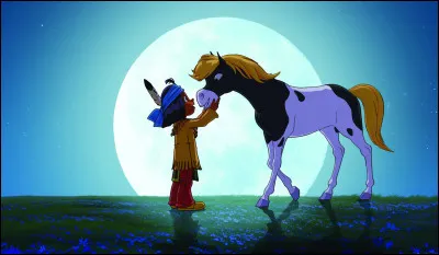 Qui est le compagnon du poney indien « Petit Tonnerre » ?