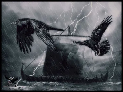 Comment dit-on corbeau en Vieux Norrois ?