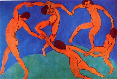 Quel est le peintre du tableau "La Danse" réalisé en 1909 ?
