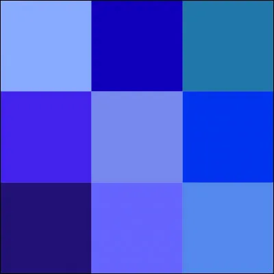 Lequel de ces mots ne désigne pas une nuance de bleu ?